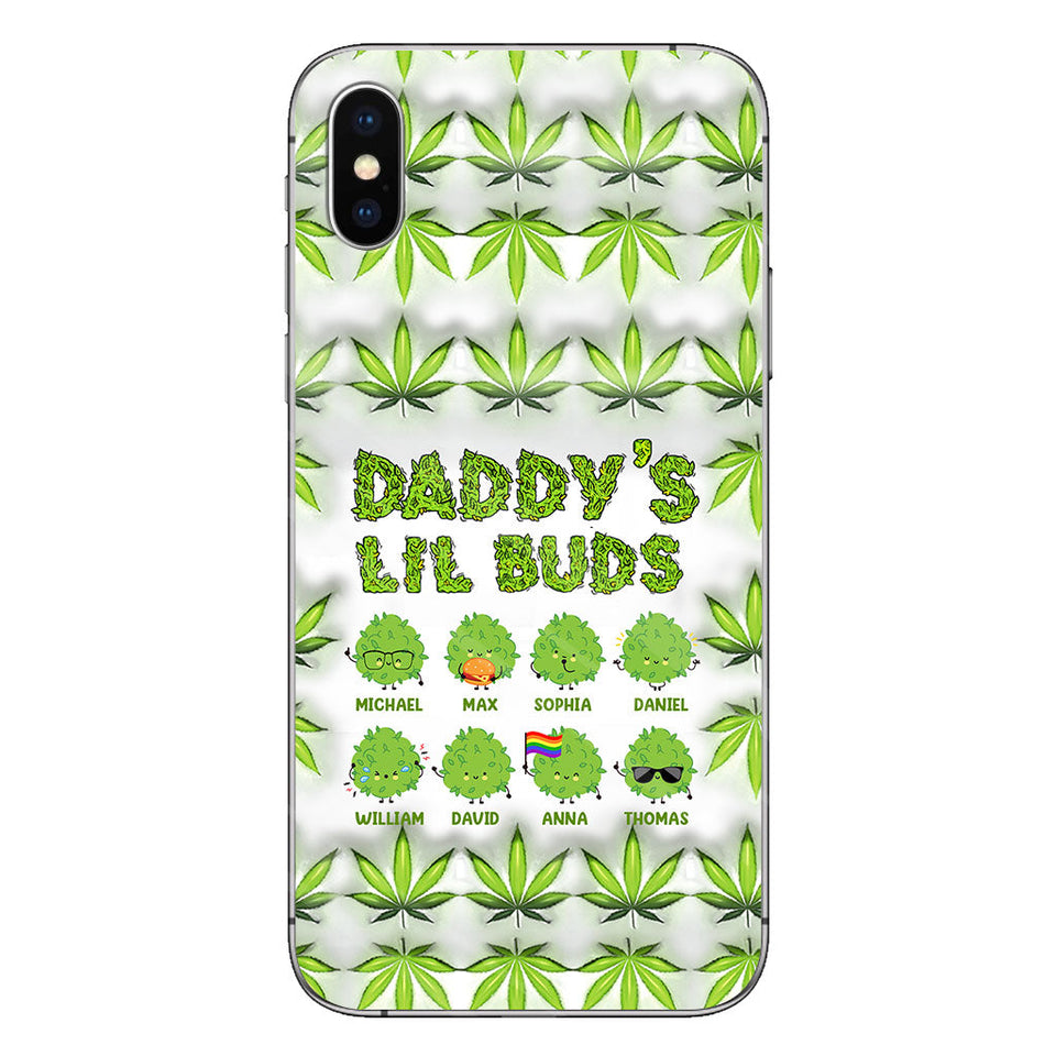 Dopest Dad Ever - Personalized Father Clear Phone Case