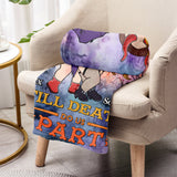 Till Death Do Us Part - Personalized Couple Blanket