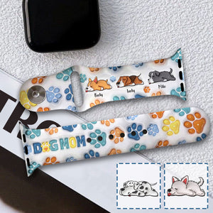Best Dog Dad/ Mom Ever - Personalized Dog Apple Watch Band