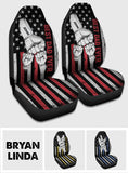 Best Dad Ever - Personalized Father Seat Covers