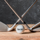 Your Hole Is My Goal - Personalized Golf Ball
