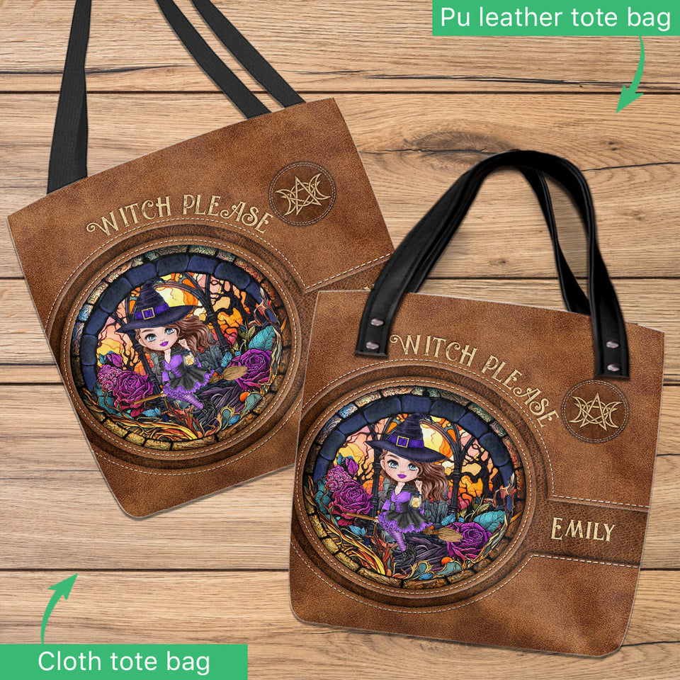 Witch Please - Personalized Witch Tote Bag