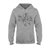 Hand In Hand - Personalized Grandpa T-shirt And Hoodie
