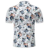 Best Dad By Par - Personalized Golf Polo Shirt