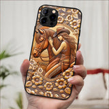 A Girl And Her Horse - Personalized Horse Phone Case