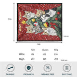 Mewoy Catmas - Personalized Cat Quilt