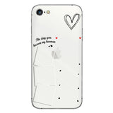 The Day You Became My Hooman Dog Cat Pet Lover Custom Photos And Calendar - Personalized Dog Clear Phone Case