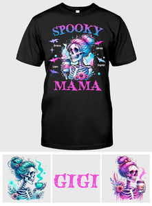 Spooky Mama - Personalized Mother T-shirt And Hoodie