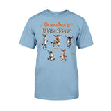 Grandma's Mom's Any Title Little Cuties - Personalized Grandma T-shirt And Hoodie