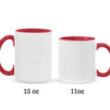 Autism Awareness - Personalized Autism Awareness Accent Mug