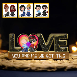 We Got This - Personalized LGBT Support Custom LED Night Light