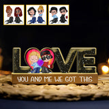 We Got This - Personalized LGBT Support Custom LED Night Light
