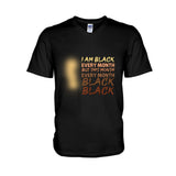 Blackity Black - Personalized African American T-shirt And Hoodie