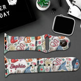 Nurse Life - Personalized Nurse Apple Watch Band