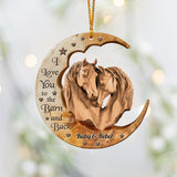 From Our First Kiss - Personalized Horse Ornament