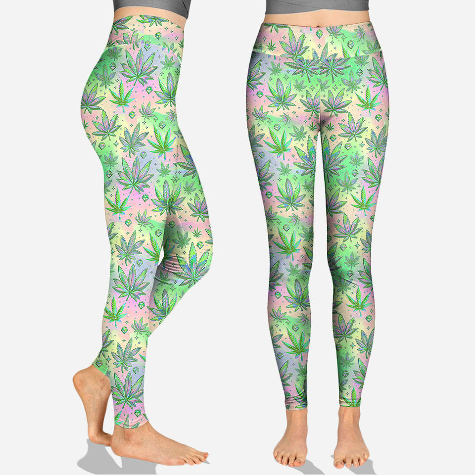 Mommy Lil Buds - Personalized Mother Cross Tank Top and Leggings