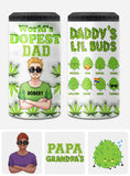 Dopest Dad Ever - Personalized Father Can Cooler