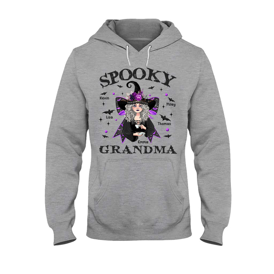 Spooky Any Title - Personalized Grandma T-shirt And Hoodie