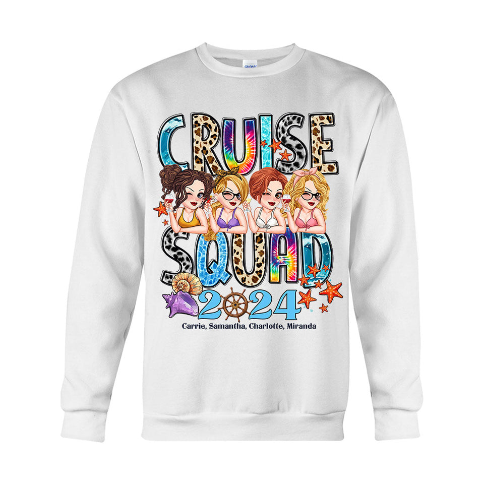 Cruise Squad 2024 - Personalized Cruising T-shirt And Hoodie