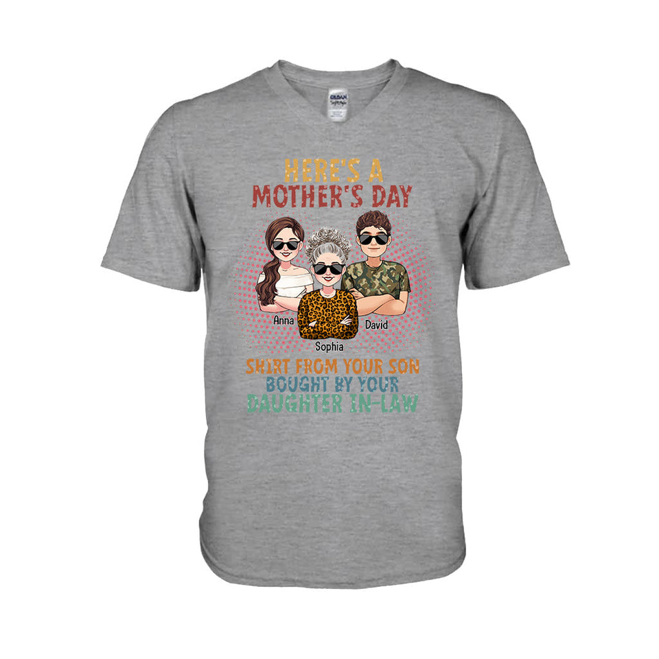 A Shirt From Your Son/ Daughter - Personalized Mother T-shirt And Hoodie