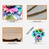 Sunflower Bouquet Custom Any Title And Name - Personalized Grandma Custom Shaped Wood Sign