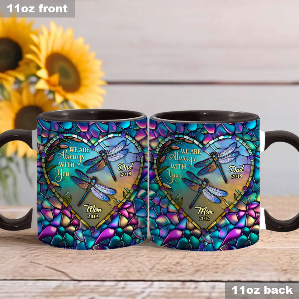 Je suis toujours avec toi - Mug commémoratif personnalisé