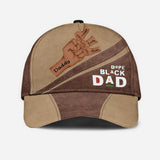 Dopest Dad - Personalized African American Classic Cap