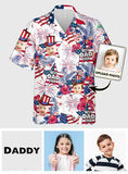 Best Dad Ever - Personalized Father Hawaiian Shirt