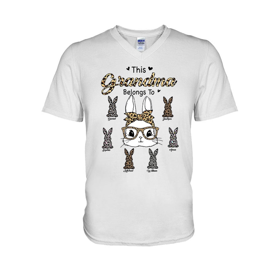 This Grandma Belongs To - Personalized Grandma T-shirt And Hoodie