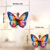 Butterly Girl - Personalized Butterfly Window Hanging Suncatcher Ornament