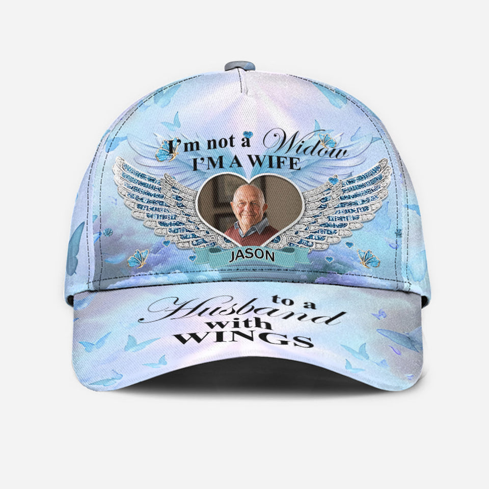 I'm Not A Widow - Personalized Memorial Classic Cap