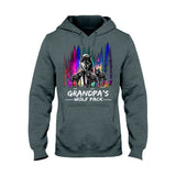 Grandpa's Wolf Pack - Personalized Grandpa T-shirt And Hoodie