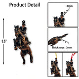 Custom Any Photo Ornament - Personalized Horse Custom Shaped Ornament