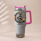 Beautiful Witch - Personalized Witch Tumbler With Handle