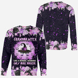 Grandma Witch - Personalized Grandma All Over Shirt