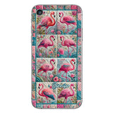 Vintage Flamingo - Personalized Flamingo Phone Case