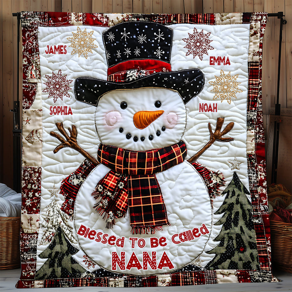 Nana Grandma Gigi - Personalized Grandma Quilt