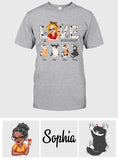 Love Cat Mom Life - Personalized Cat T-shirt And Hoodie