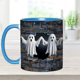 Ghost Friends - Personalized Bestie Accent Mug