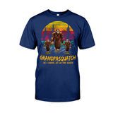 Papasquatch - Personalized Father T-shirt And Hoodie