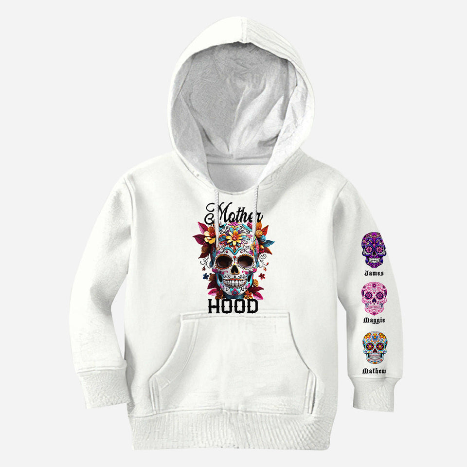 Spooky Mama - Personalized Skull All Over Shirt
