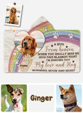 A Hug From Heaven - Personalized Dog Hooded Blanket