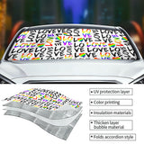Love is Love - LGBT Support Car Sunshade