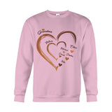 Grandma's Sweetheart - Personalized African American T-shirt And Hoodie