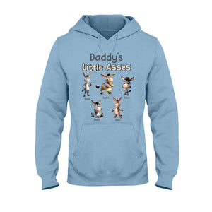 Daddy's Little Cuties - Personalized Father T-shirt And Hoodie