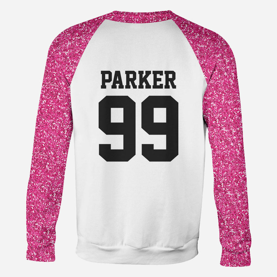 Football Mom Croquette - Personalized Football All Over Shirt
