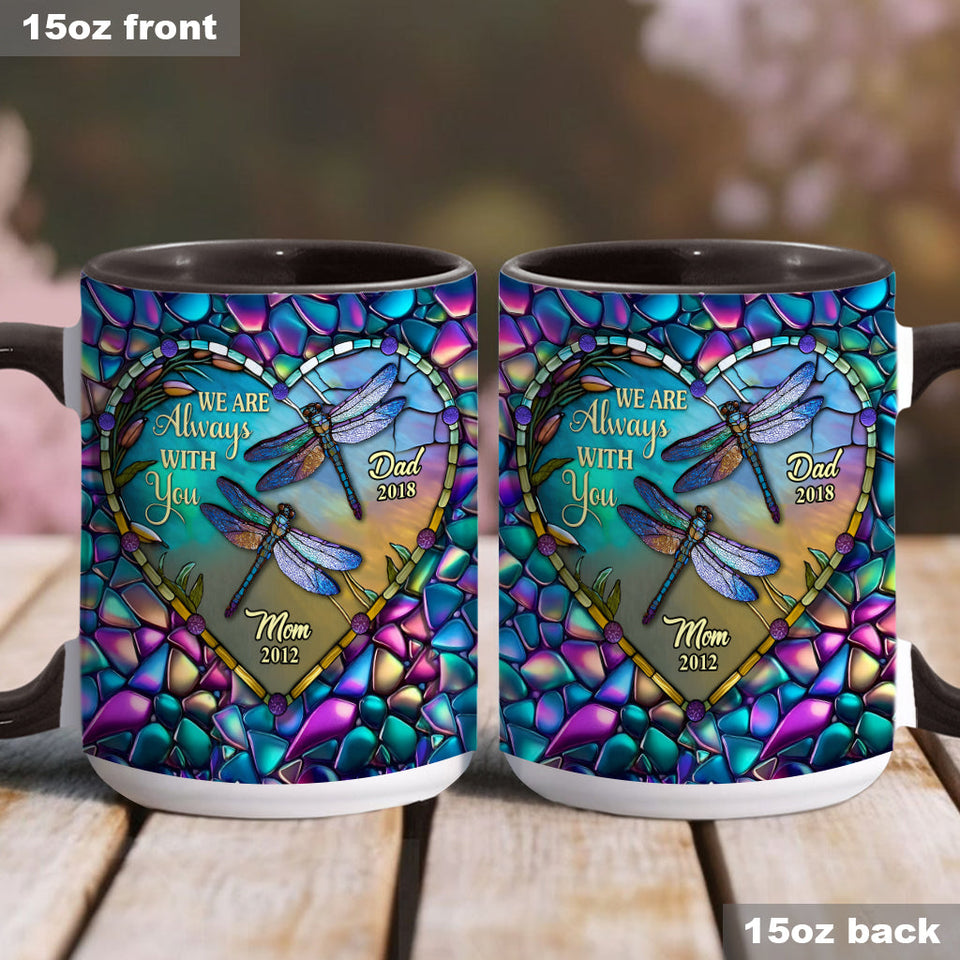Je suis toujours avec toi - Mug commémoratif personnalisé