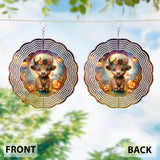 Halloween Highland Cow - Personalized Wind Spinner