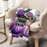 A Little Witch - Personalized Blanket