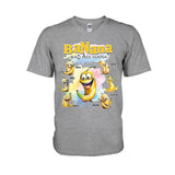 Banana Grandma - Personalized Grandma T-shirt And Hoodie